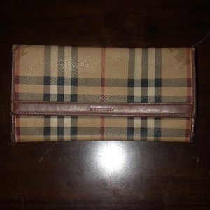 Authentic Burberry London wallet